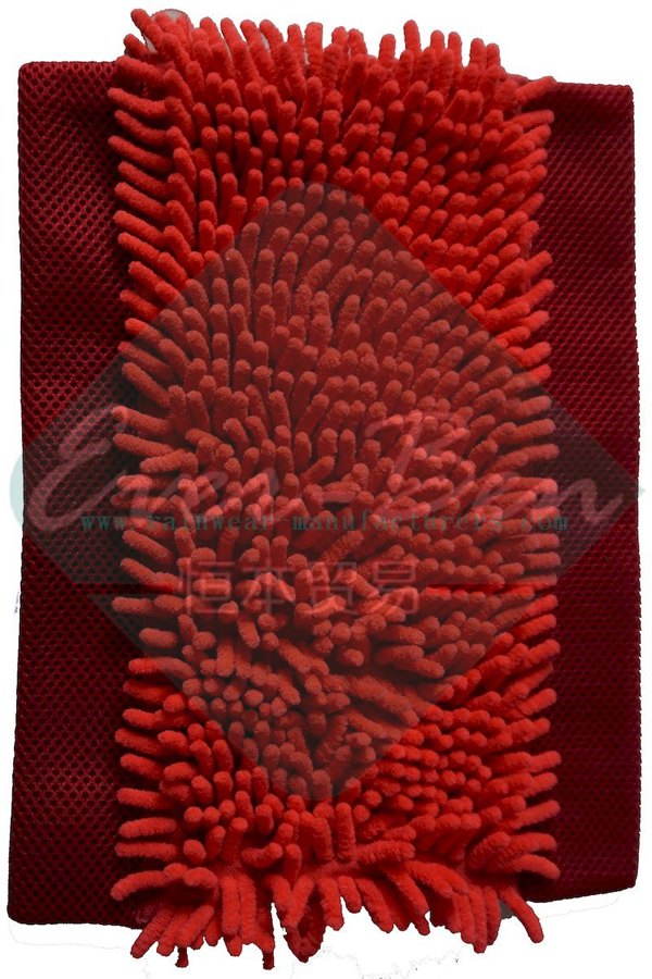 Red big microfiber dust supplier
